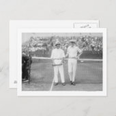 Men at Tennis Tournament at Washington DC ポストカード (正面/裏面)