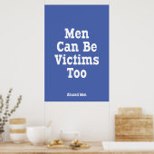Men Can Be Victims Too ポスター (キッチン)