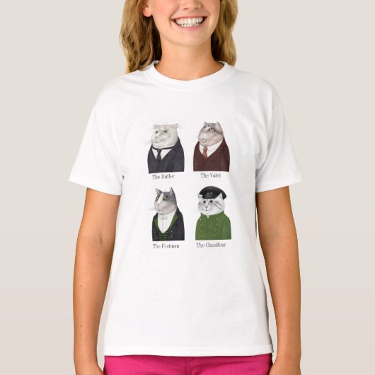 MEN CATS GIRLS Basic Tシャツ (正面)