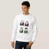 MEN CATS MEN's Basic Sweatshirt スウェットシャツ (正面フル)