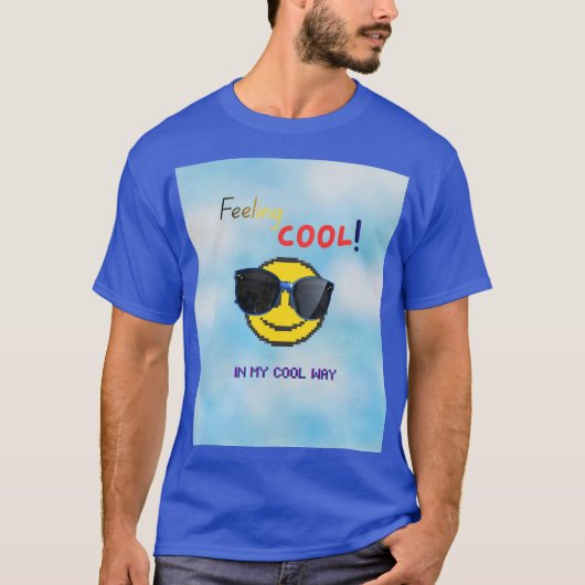 Men Cool T-Shirt Tシャツ (正面)