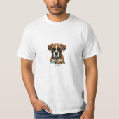 men crazy dog tee shirt tシャツ (正面)