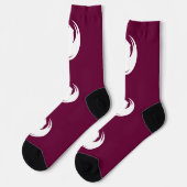 Men crew socks with flag of Phoenix City ソックス (左)
