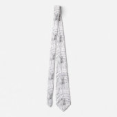 Men Designer Ties Polar Bear ネクタイ (裏面)