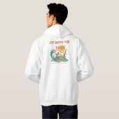 Men Energy Flow Lessons Learn Hoodie  パーカ (裏面フル)