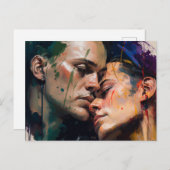 Men in Loveはがき ポストカード (正面/裏面)