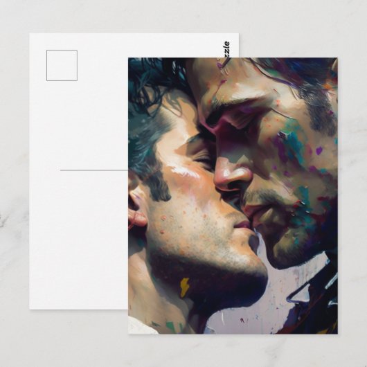 Men in Loveはがき ポストカード (正面/裏面)