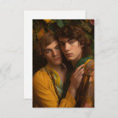 Men in Love 空白の Card (正面/裏面)