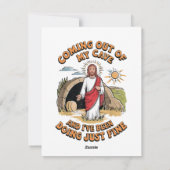 Men Jesus Coming Out of My Cave シーズンカード (裏面)