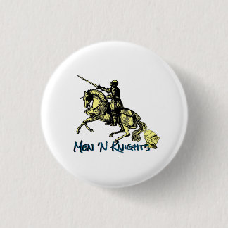 Men 'N Knights ロゴボタン 缶バッジ