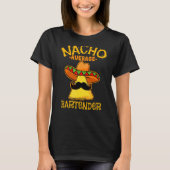 Men Nacho Average Bartender Cinco De Mayo Mexican Tシャツ (正面)