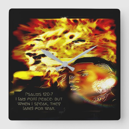 Men of Onor 01:KTJ 06-02 スクエア壁時計 (正面)