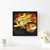 Men of Onor 01:KTJ 06-02 スクエア壁時計 (ホーム)