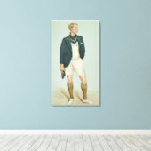 Men of theのイラストレーション、Walter Erskine-Crum キャンバスプリント (インサイチュ (ウッドフロア))