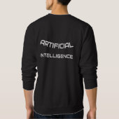 Men;s人工知能ロボットSweatshirt スウェットシャツ (裏面)