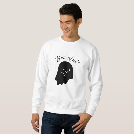 Men’s Boo-tiful Ghost Sweatshirt スウェットシャツ (正面フル)
