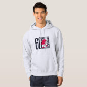 Men’s Funny 60% Off Ignorance Book Lover Hoodie パーカ (正面フル)