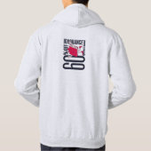 Men’s Funny 60% Off Ignorance Book Lover Hoodie パーカ (裏面)