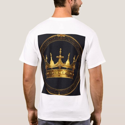 Men’s King Logo T-Shirt | Crown Royal Style Tee Tシャツ (裏面)