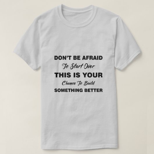 Men’s Motivational Quote T-Shirts, Hoodies & Long Tシャツ (デザイン正面)