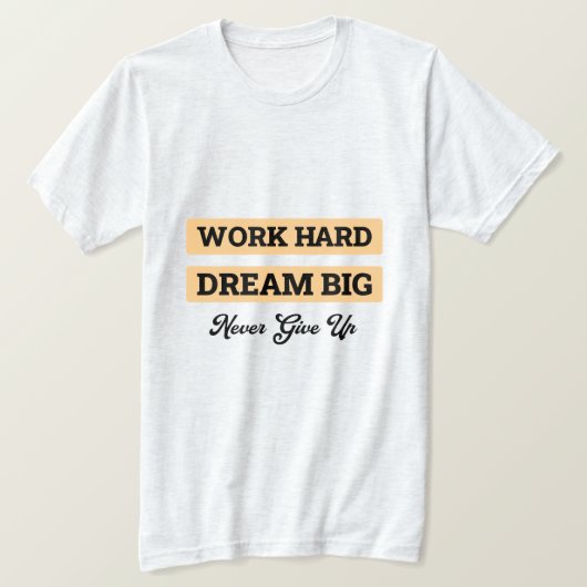 Men’s Motivational Quote T-Shirts, Hoodies & Long  Tシャツ (デザイン正面)