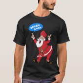 Men s Punjabi Indian Bhangra Dancing Santa Singh Tシャツ (正面)