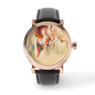 Men’s Rose Gold Vintage Watch 腕時計