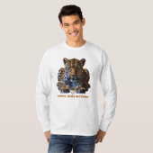 Men’s T-Shirt with Leopard Logo Tシャツ (正面フル)