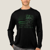 Men’s Tactical Gadsden Skull Long Sleeve T-Shirt トライブレンドＴシャツ (正面)