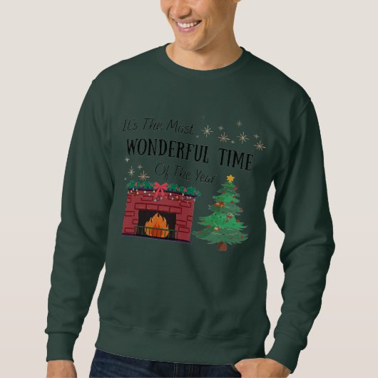 Men’s Wonderful Time Of Year Crewneck スウェットシャツ (正面)