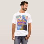 Men’s XL “平和のためのウォーク” Tシャツ カジュアルウェア (正面フル)