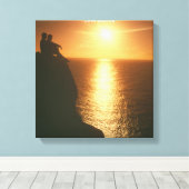 Men & Sunキャンバス キャンバスプリント (インサイチュ (ウッドフロア))