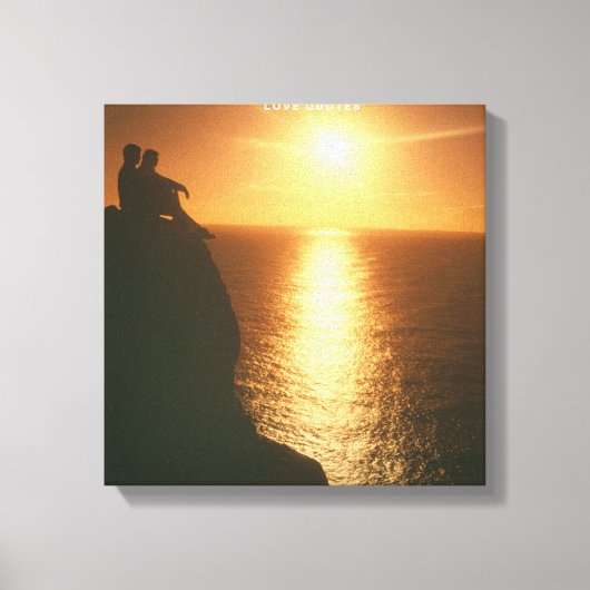 Men & Sunキャンバス キャンバスプリント (正面)