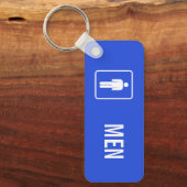 Men Toilet Keychain キーホルダー (正面)