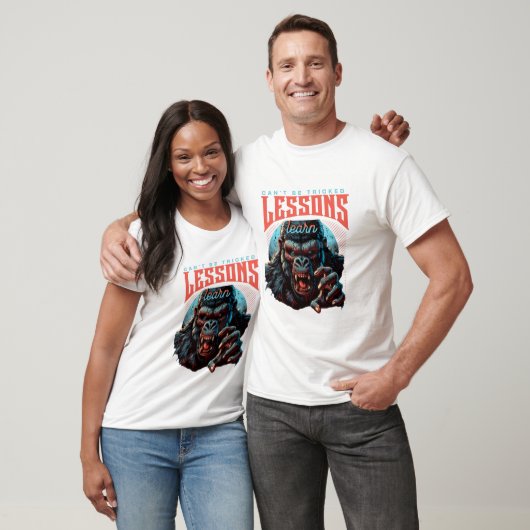 Men Wise Gorilla Lessons Learn T-Shirt Tシャツ (ユニセックス)