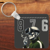 Men/Women 876 LESSONS LEARN Keychain キーホルダー (正面)