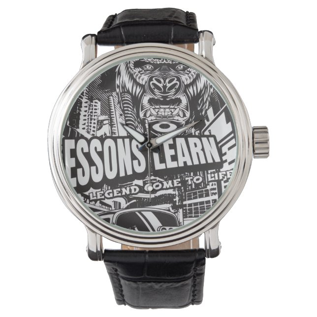 Men/Women Legendary Gorilla eWatch Watch 腕時計 (正面)