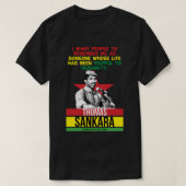 Men Women Thomas Africanist Sankara Graphic For Fa Tシャツ (デザイン正面)