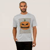 Menacing Jack O'Lantern Halloween Tシャツ (正面フル)