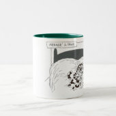 Menage足 ツートーンマグカップ (中央)