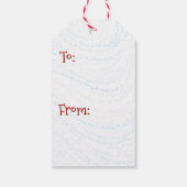 Menagerie Style Rudolph, Gift Tag ギフトタグ (裏面)