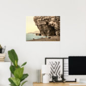 Menawn Cliffs, Achill, County Mayo ポスター (ホームオフィス)