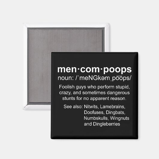 Mencomopsの定義 マグネット (正面/裏面)