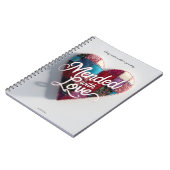 Mended with Love Journal – Write What Heals You ノートブック (左側)