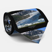 Mendenhallの氷河/ジュノーアラスカ ネクタイ (ロール)