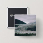 Mendenhallの氷河 缶バッジ (正面&裏面)