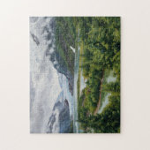 Mendenhall Glacier National Forest Puzzle ジグソーパズル (縦)