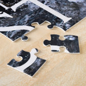 Mendocinoの海岸 ジグソーパズル (側面)