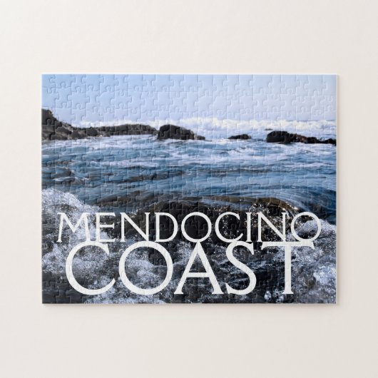 Mendocinoの海岸 ジグソーパズル (横)