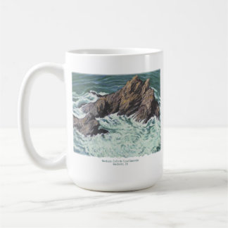 Mendocino California Coast Seascape、プリント、Tシャツ コーヒーマグカップ
